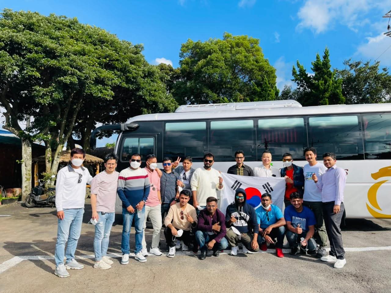 jeju tour udhamshil team